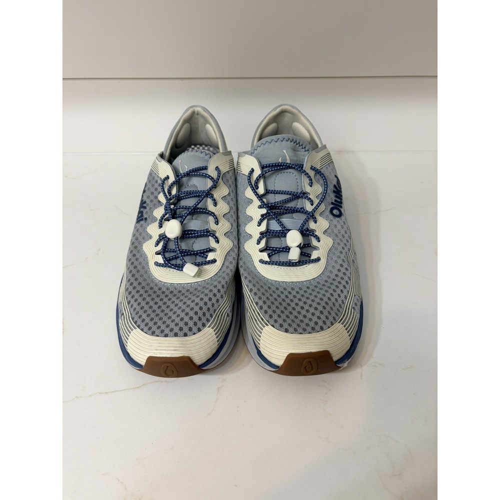 OluKai 'Ahi Performance Marine Shoes Quick-Dry Fishing Ash/Sterling Men's 9.5 - Picture 3 of 9